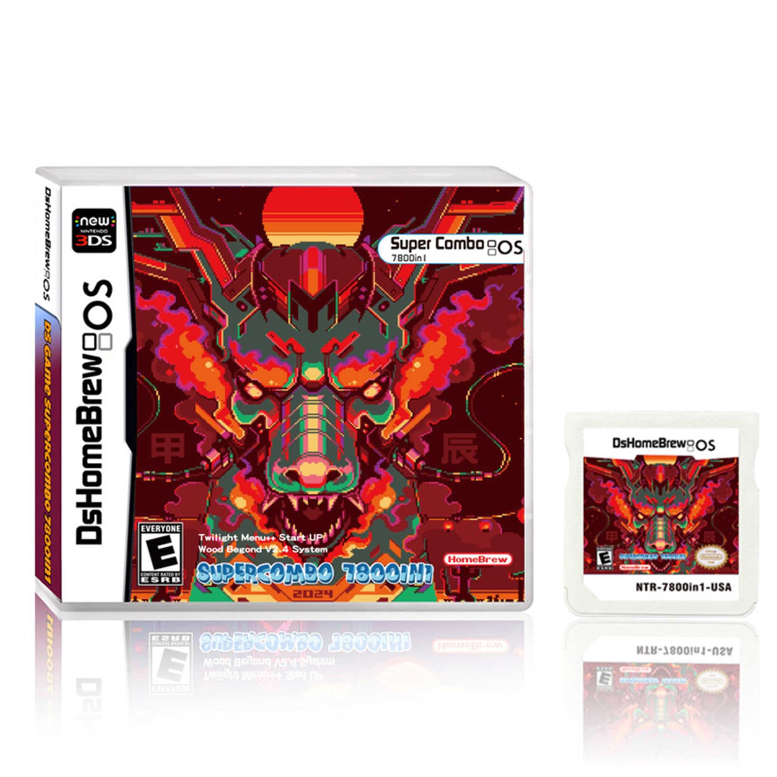 Amazon.com: 7800 in 1 NDS Game Card for 2DS/3DS/3DS XL